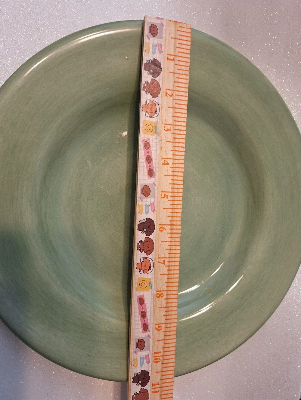 Salute Green Dinner Plate 11